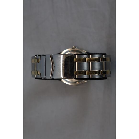 Danbury Mint NFL Watch Mens Gold Silver Stainless Steel Water Resistant 100M Box - Picture 11 of 11